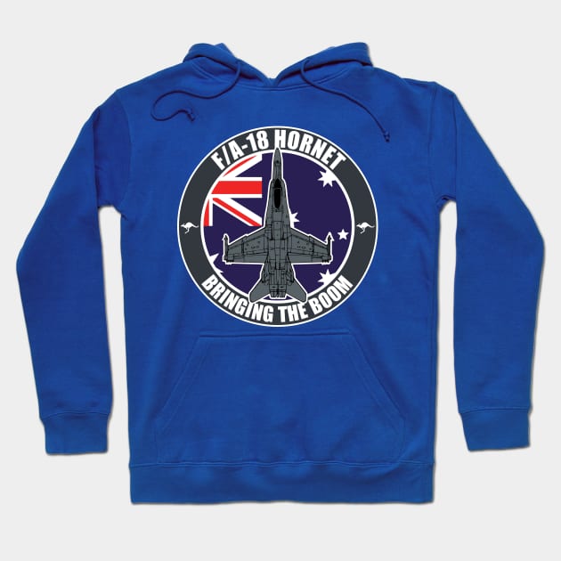 F/A-18 Hornet Australian Air Force Hoodie by TCP